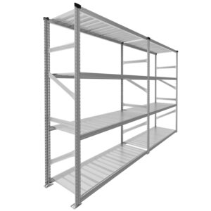 Regały perforowane stalowe 1982 mm &times; 5 &times; 6